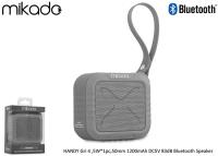 MIKADO HANDY Gri 4 ,5W*1pc,50mm 1200 mAh TF Kart, AUX Bluetooth Speaker - 1